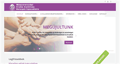 Desktop Screenshot of mccbe.hu